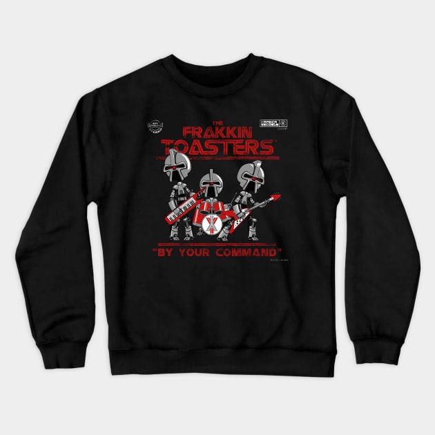 The Frakkin' Toasters Crewneck Sweatshirt by Jo3bot